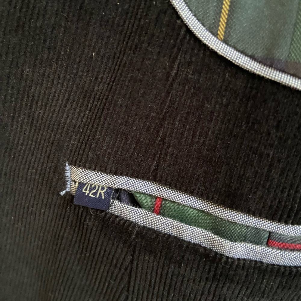 U.S. Polo Black Corduroy & Ralph Lauren Navy Blazers, 42R, great condition - Picture 4 of 12